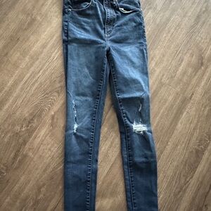 Abercrombie & Fitch Dark Blue Skinny Jeans